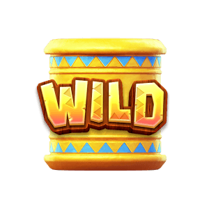 - สัญลักษณ์ WILD ของสล็อตHawaiian Tiki