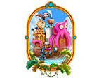 สัญลักษณ์รูป Scatter Symbol ของเกม Treasure Pirates