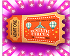 สัญลักษณ์รูป ไวด์ ของเกม Ecstatic Circus