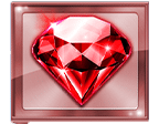 สัญลักษณ์รูปเพชรแดง ของเกม Super Diamonds