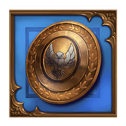 สัญลักษณ์รูปโล่ของนักรบ ของเกม Golden Gorgon